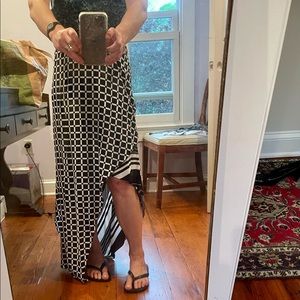 Isola Marras black and white biased skirt. EU 38. Brand new with tags.